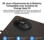ouris Sans Fil Ergonomique Rapoo – 4000 DPI & Multi-appareils