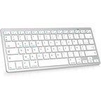 Clavier Bluetooth Compact – AZERTY Français & Multi-Systèmes