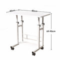 Bureau Assis-Debout Mobile – Compact 80x40 cm