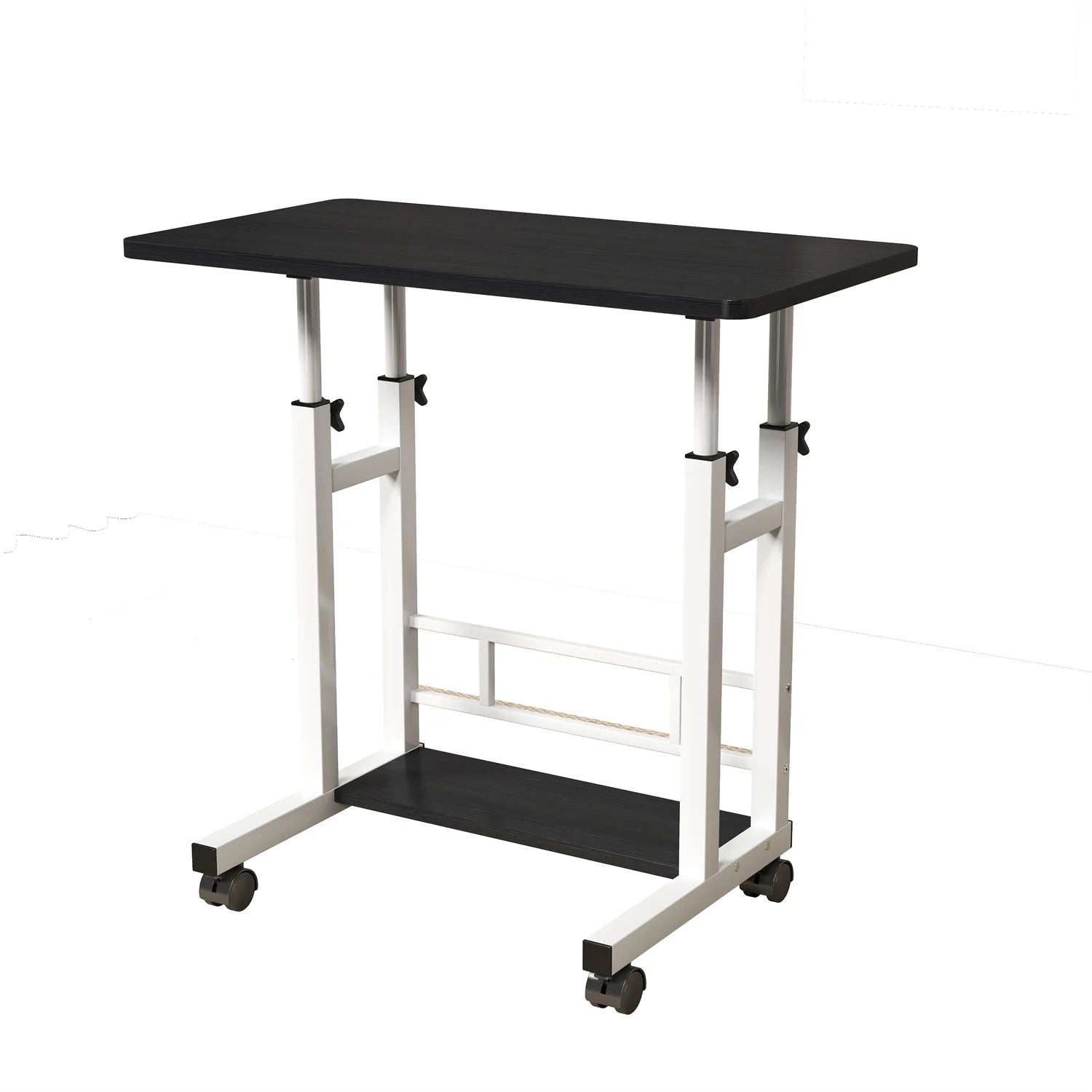 Bureau Assis-Debout Mobile – Compact 80x40 cm