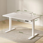 Bureau Électrique Assis-Debout – 160x70 cm & Support Écran