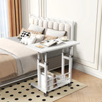 Bureau Assis-Debout Mobile – Compact 80x40 cm